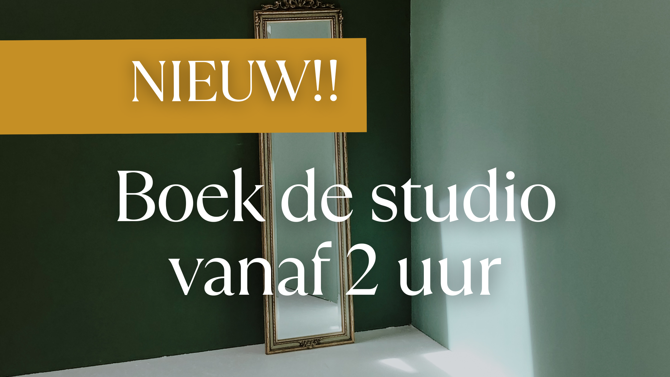 daglicht studio Nijmegen Arnhem Gelderland huren